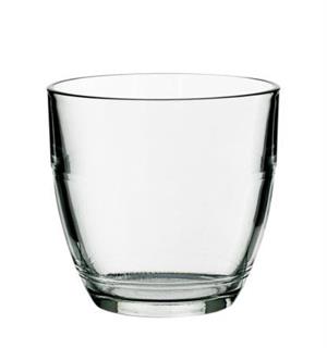 GIGOGNE vannglass stablebar 22cl Ø:77mm H:79mm 22cl - Herdet glass 